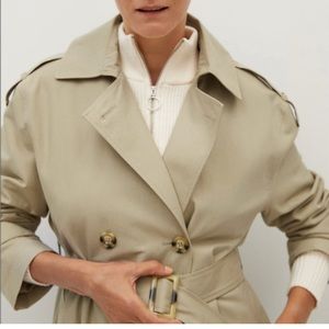 Mango trench coat